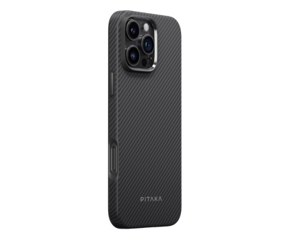 Etui do telefonów PITAKA Summa Case do iPhone 16 Pro Black/Grey